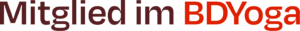 Mitglied im BDYoga – Berufsverband der Yogalehrenden in Deutschland e.V. Logo des BDYoga – Berufsverband der Yogalehrenden in Deutschland e.V. als Zeichen der Mitgliedschaft.